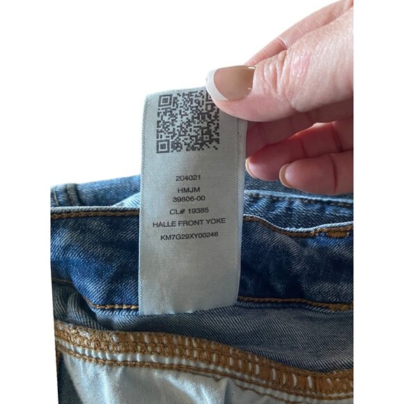 True Religion Halle High Rise Super Skinny Front Yoke Jeans Blue Size 32 Classic - Picture 7 of 16